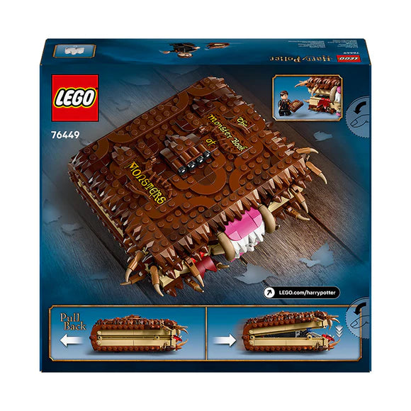 LEGO® Harry Potter™ Chomping Monster Book of Monsters — 76449 — 518 Piece Building Set