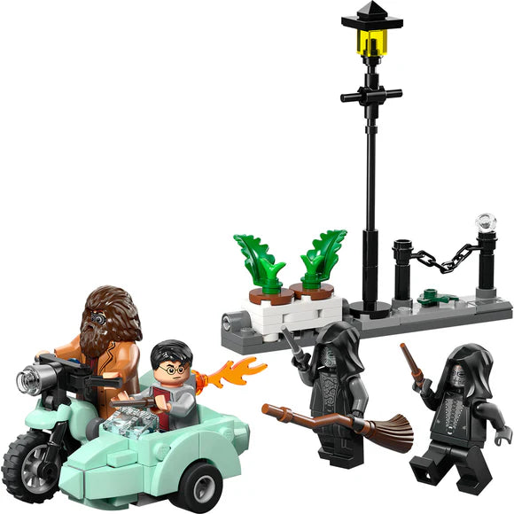 LEGO® Harry Potter™ Hagrid™ & Harry’s Privet Drive Escape - 76459 - 124 Piece Building Set