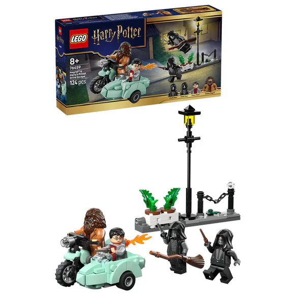 LEGO® Harry Potter™ Hagrid™ & Harry’s Privet Drive Escape - 76459 - 124 Piece Building Set