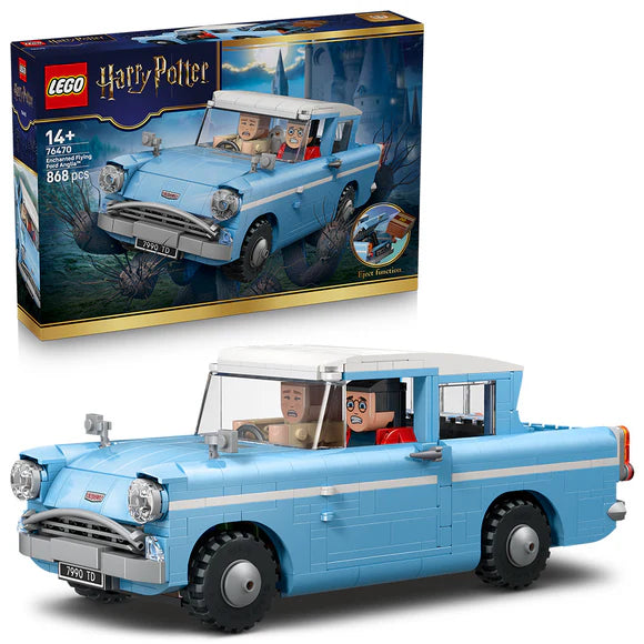 LEGO® Harry Potter™ Enchanted Flying Ford Anglia™ Car Toy Building Set - 76470 - 868 Piece Building Set