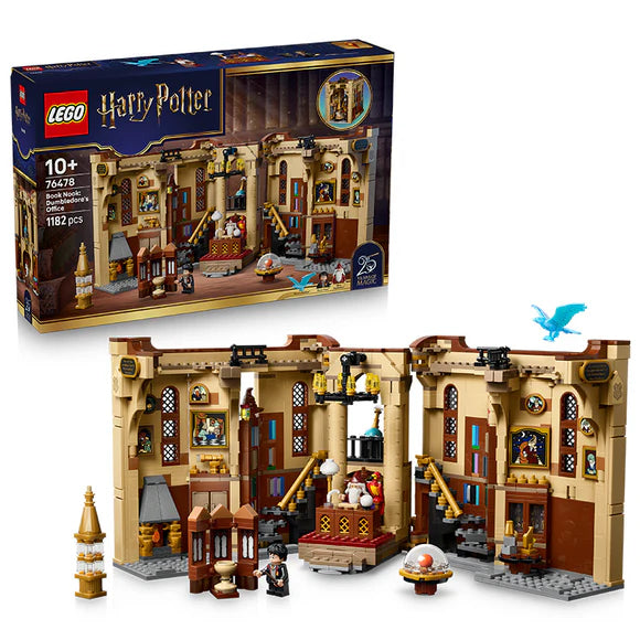 LEGO® Harry Potter™ Book Nook: Dumbledore’s Office — 76478 — 1182 Piece Building Set