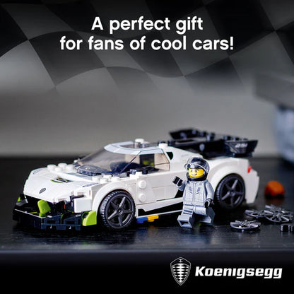 LEGO® Speed Champions Koenigsegg Jesko - 76900 - 280 Piece Building Set