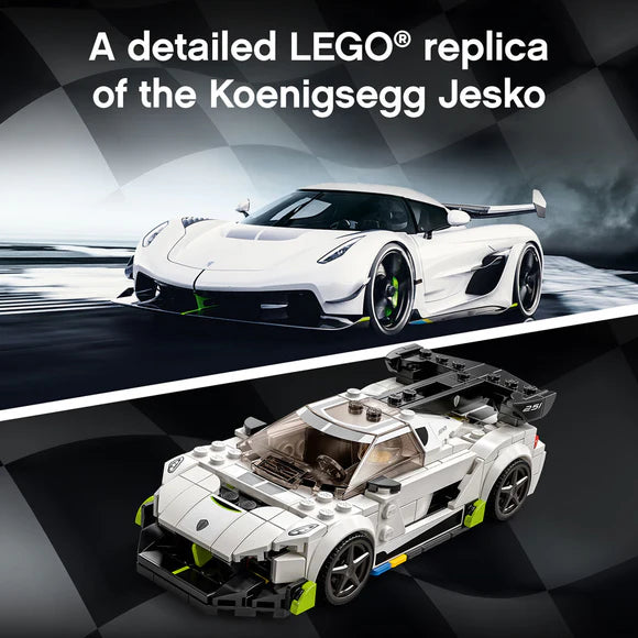 LEGO® Speed Champions Koenigsegg Jesko - 76900 - 280 Piece Building Set