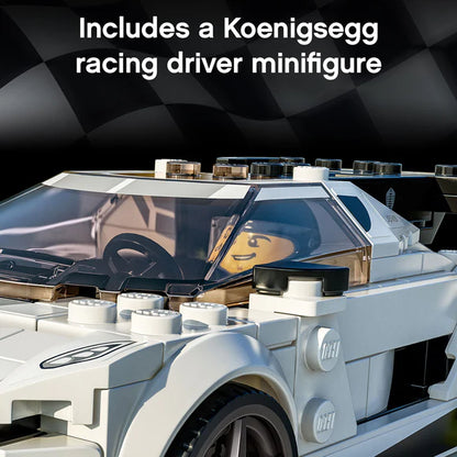 LEGO® Speed Champions Koenigsegg Jesko - 76900 - 280 Piece Building Set