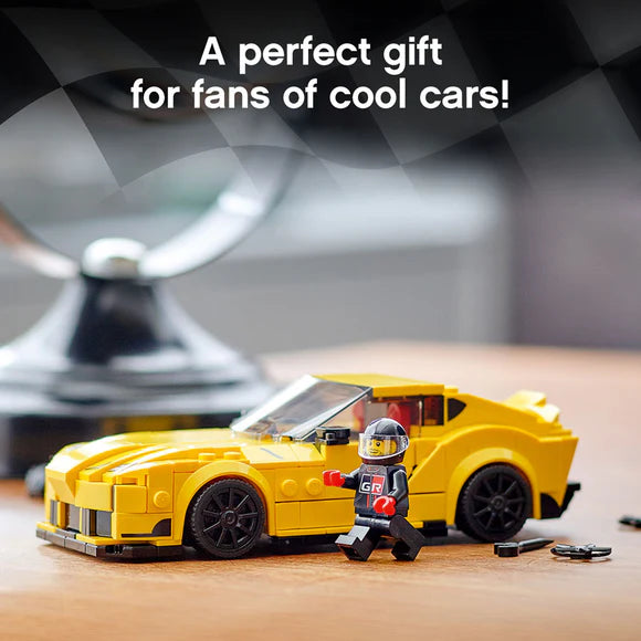 LEGO® Speed Champions Toyota GR Supra - 76901 - 299 Piece Building Set