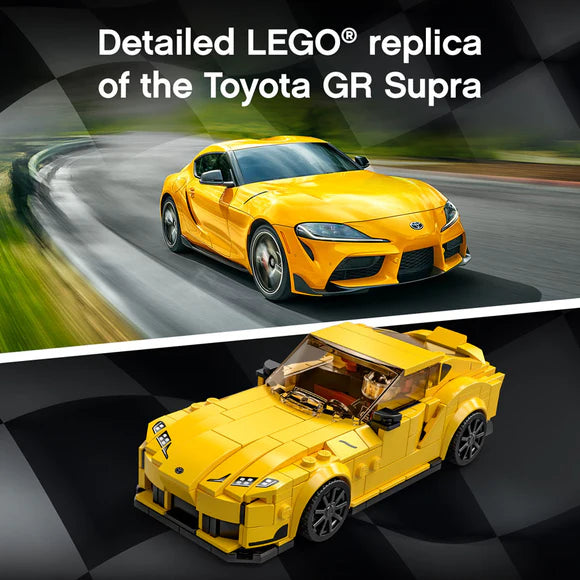 LEGO® Speed Champions Toyota GR Supra - 76901 - 299 Piece Building Set