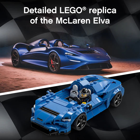 LEGO® Speed Champions McLaren Elva - 76902 - 263 Piece Building Set