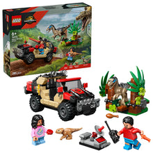 LEGO® Jurassic World™ Raptor Off-Road Escape - 76972 - 285 Piece Building Set
