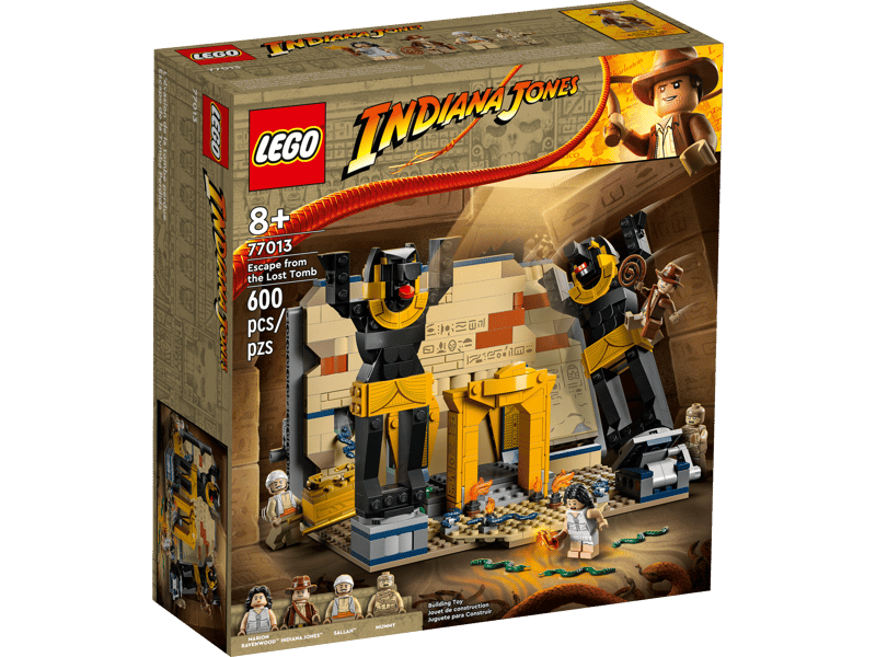 LEGO® Indiana Jones™ Escape from the Lost Tomb - 77013 - 600 Piece Building Set