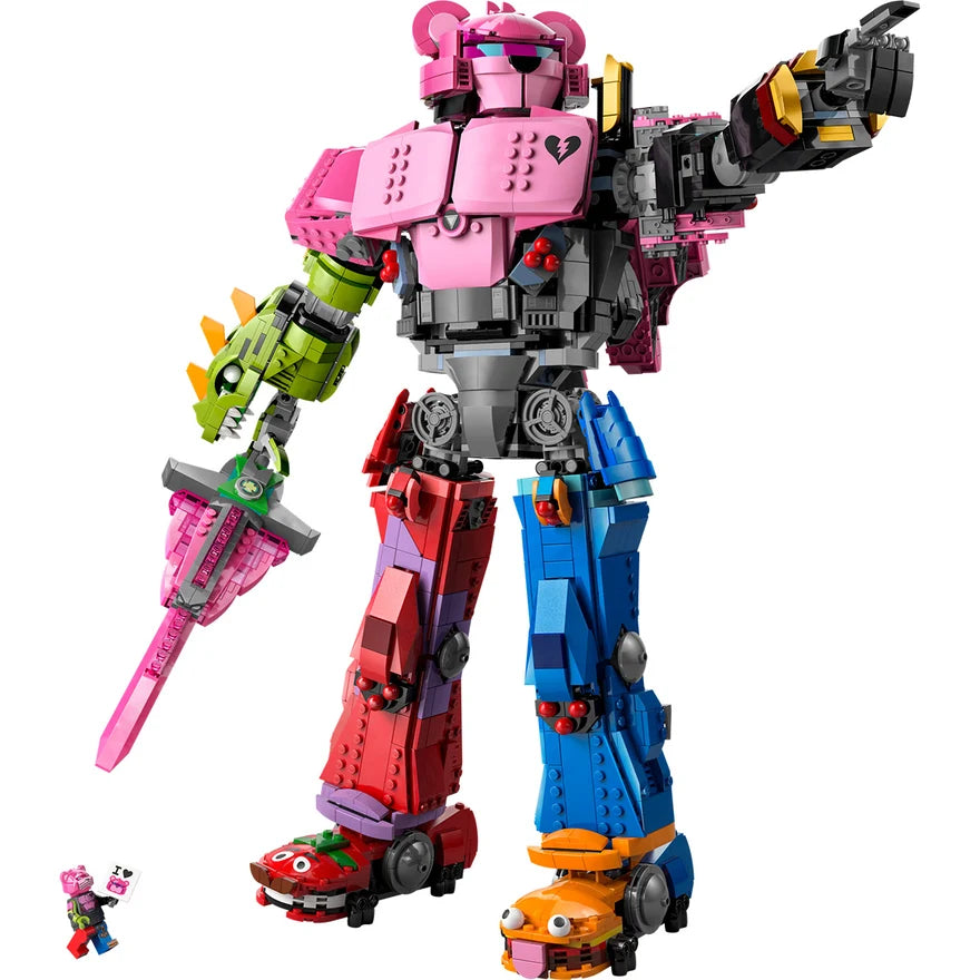 LEGO® Fortnite® - Mecha Team Leader - 77078 - 2603 Piece Building Set *** DAMAGED BOX ***