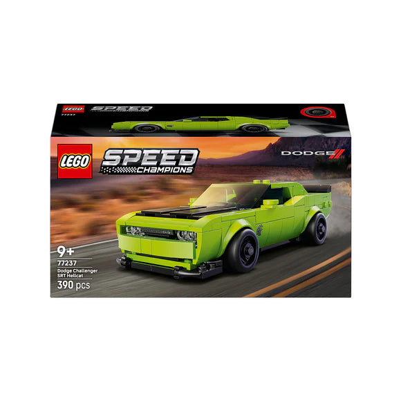 LEGO® Speed Champions Dodge Challenger SRT Hellcat Sports Car - 77237 - 390 Piece Building Set