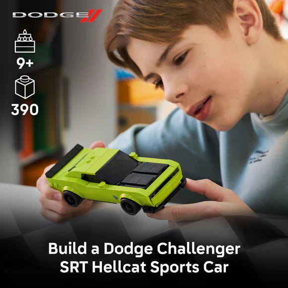 LEGO® Speed Champions Dodge Challenger SRT Hellcat Sports Car - 77237 - 390 Piece Building Set