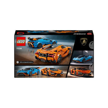 LEGO® Speed Champions Lamborghini Revuelto & Huracán STO - 77238 - 607 Piece Building Set