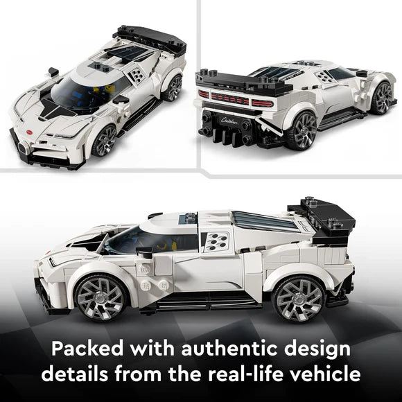 LEGO® Speed Champions Bugatti Centodieci Hyper Sports Car - 77240 - 291 Piece Building Set