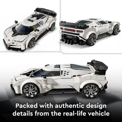 LEGO® Speed Champions Bugatti Centodieci Hyper Sports Car - 77240 - 291 Piece Building Set