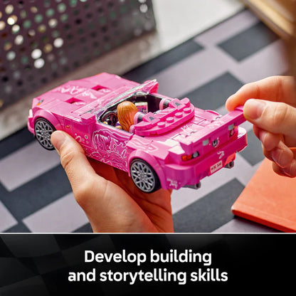 LEGO® Speed Champions 2 Fast 2 Furious Honda S2000 Pink Car - 77241 - 300 Piece Building Set
