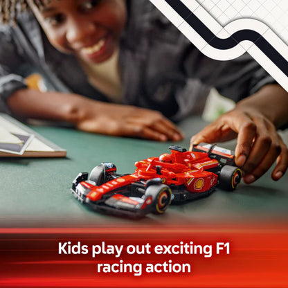 LEGO® Speed Champions Ferrari SF-24 F1® Race Car Driver Set - 77242 - 275 Piece Building Set