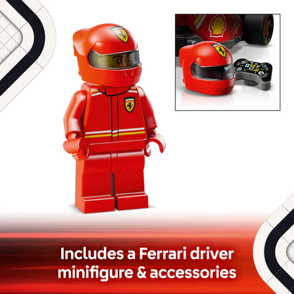 LEGO® Speed Champions Ferrari SF-24 F1® Race Car Driver Set - 77242 - 275 Piece Building Set