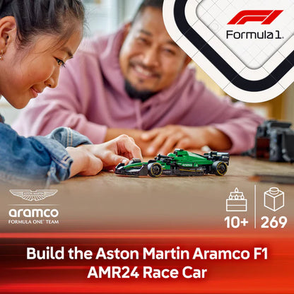 LEGO® Speed Champions Aston Martin Aramco F1® AMR24 Race Car - 77245 - 269 Piece Building Set