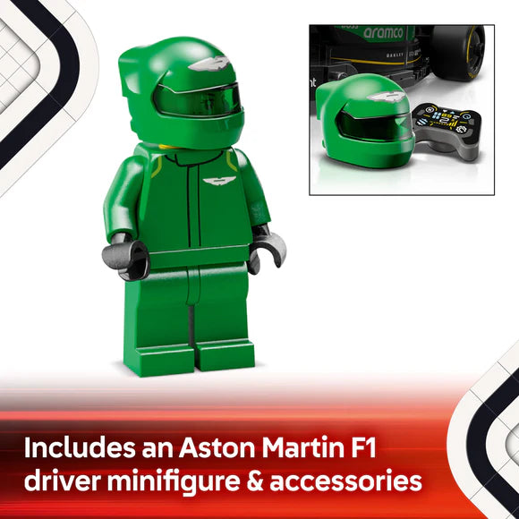 LEGO® Speed Champions Aston Martin Aramco F1® AMR24 Race Car - 77245 - 269 Piece Building Set
