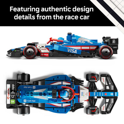 LEGO® Speed Champions Visa Cash App RB VCARB 01 F1® Race Car - 77246 - 248 Piece Building Set