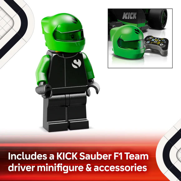 LEGO® Speed Champions KICK Sauber F1® Team C44 Race Car - 77247 - 259 Piece Building Set
