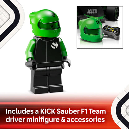LEGO® Speed Champions KICK Sauber F1® Team C44 Race Car - 77247 - 259 Piece Building Set