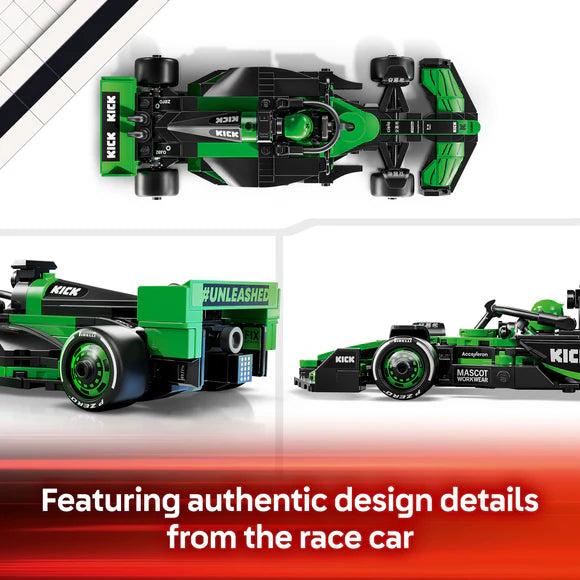LEGO® Speed Champions KICK Sauber F1® Team C44 Race Car - 77247 - 259 Piece Building Set