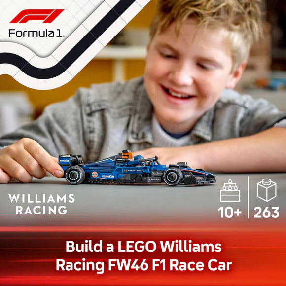 LEGO® Speed Champions Williams Racing FW46 F1® Race Car - 77249 - 263 Piece Building Set