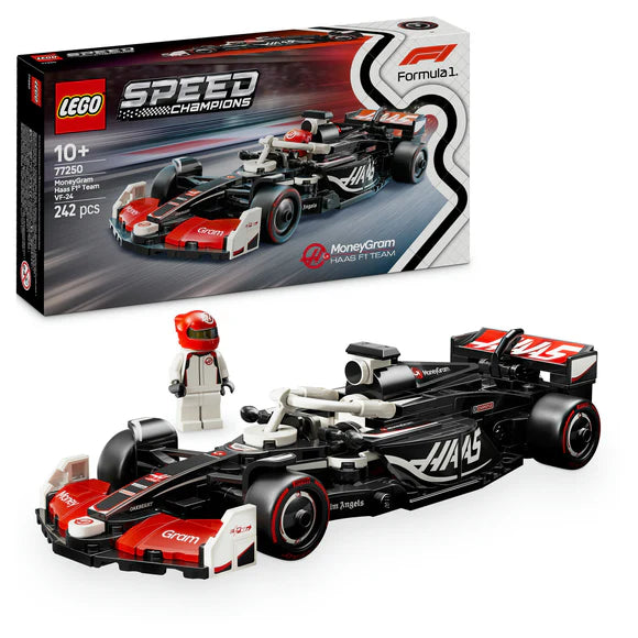 LEGO® Speed Champions MoneyGram Haas F1® Team VF-24 Race Car - 77250 - 242 Piece Building Set