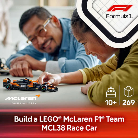 LEGO® Speed Champions McLaren F1® Team MCL38 Race Car - 77251 - 269 Piece Building Set
