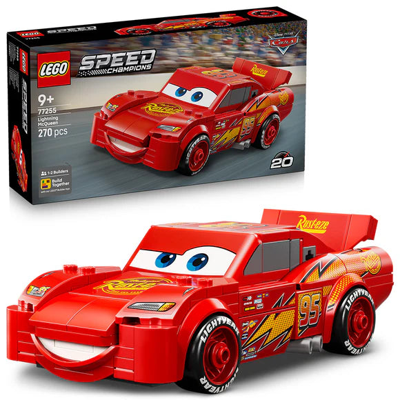 LEGO® Speed Champions | Lightning McQueen from Disney Pixar Cars - 77255 - 270 Piece Building Set