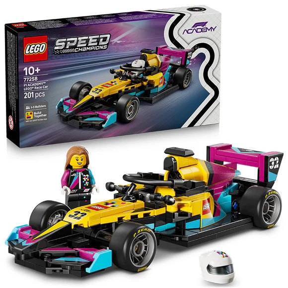 LEGO® Speed Champions F1 ACADEMY™ LEGO® Race Car - 77258 - 201 Piece Building Set