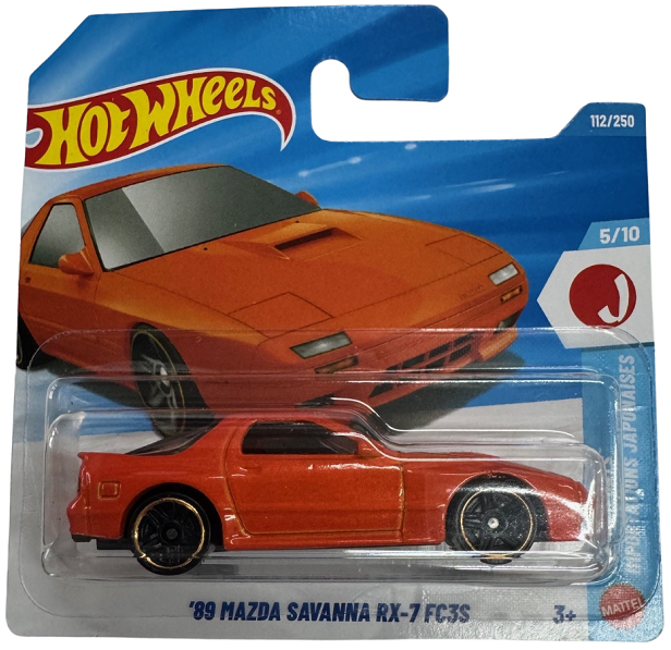 Hot Wheels© Basic - 89 Mazda Savanna RX-7 FC3S - HW Japanese Imports 5/10 - 112/250-2026