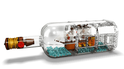 LEGO® Ideas Ship in a Bottle | 92177 | 962 Piece Building Set