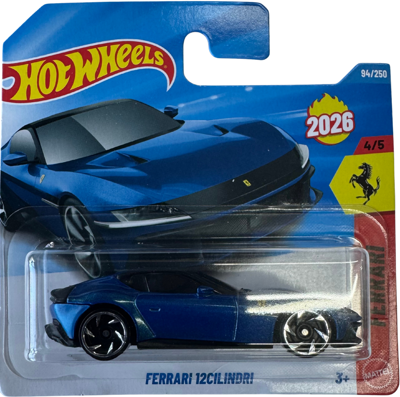 Hot Wheels© Basic - Ferrari 12 Cilindri - Ferrari - 4/5 - 94/250 - 2026