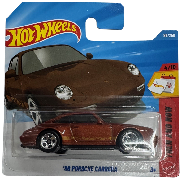 Hot Wheels© Basic - 96 Porsche Carrera - Then and Now 4/10 - 98/250-2026