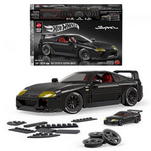 MATTEL BRICK SHOP™ Hot Wheels® '94 Toyota Supra MkIV - 1:16 scale - 824 Piece Building Set - JKG40