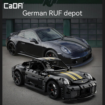 CaDA 1:10 RUF GT - C63006W - 1655 Piece Building Set | Brick N Build