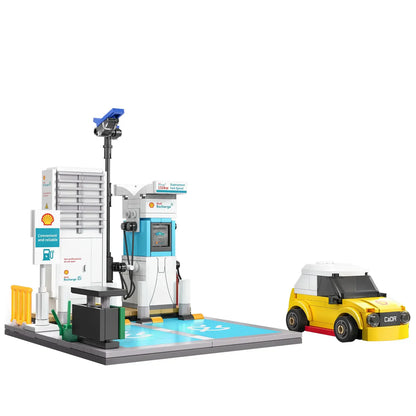 CADA 308-Piece Shell Charging Station — Compatible Building Set