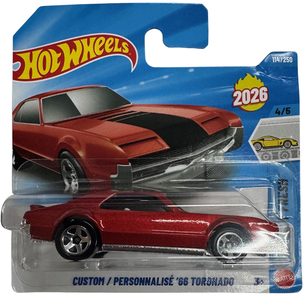 Hot Wheels© Basic - Custom 66 Toronado - Factory Fresh 4/5 - 114/250-2026