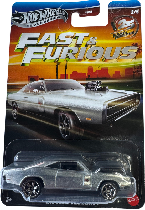 Hot Wheels© - Fast & Furious - Silver Series - 1970 Dodge Charger R/T - 2/5