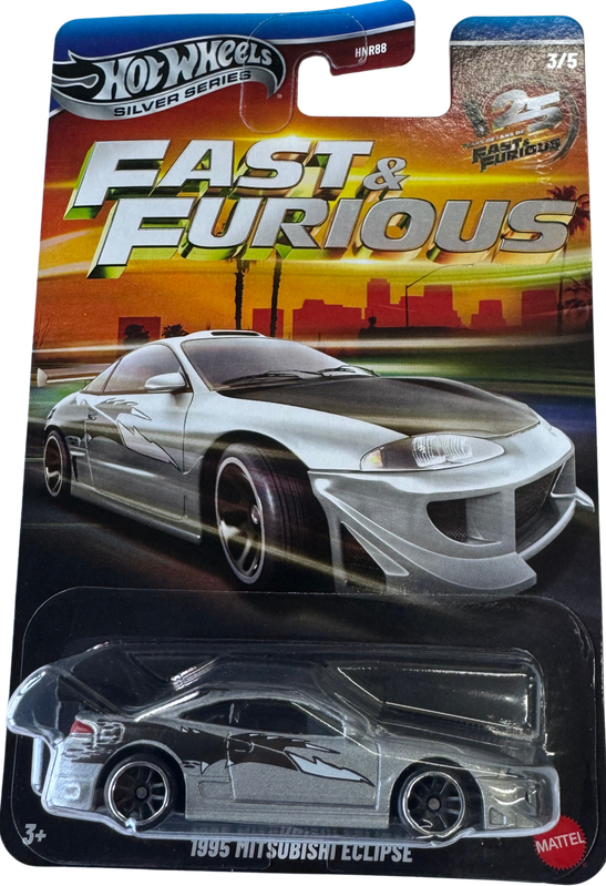 Hot Wheels© - Fast & Furious - Silver Series - 1995 Mitsubishi Eclipse - 3/5