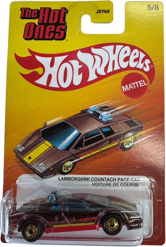 Hot Wheels© - The Hot Ones - Lamborghini Countach Pace Car - 5/8