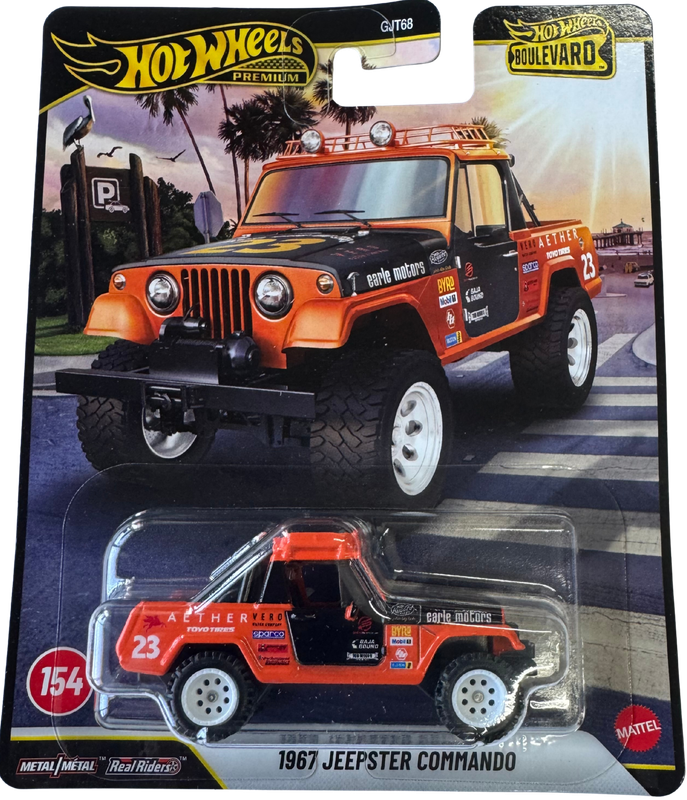 Hot Wheels© - Premium Boulevard - 1967 Jeepster Commando - 154