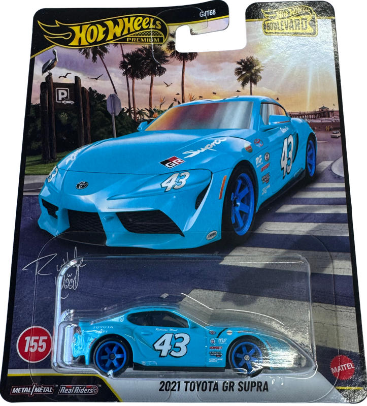 Hot Wheels© - Premium Boulevard - 2021 Toyota GR Supra - 155