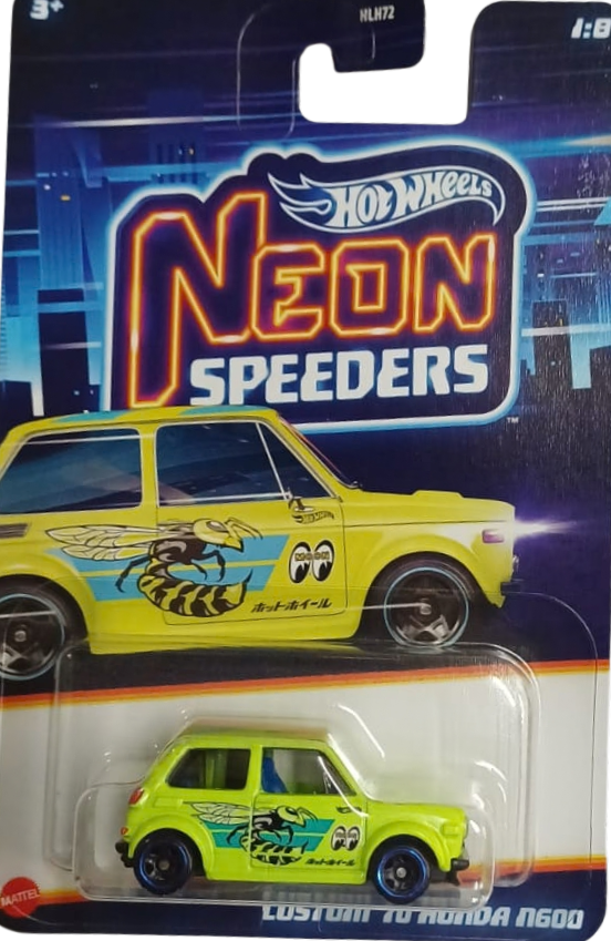 Hot Wheels© - Neon Speeders - Custom 70 Honda N600 - 1/8