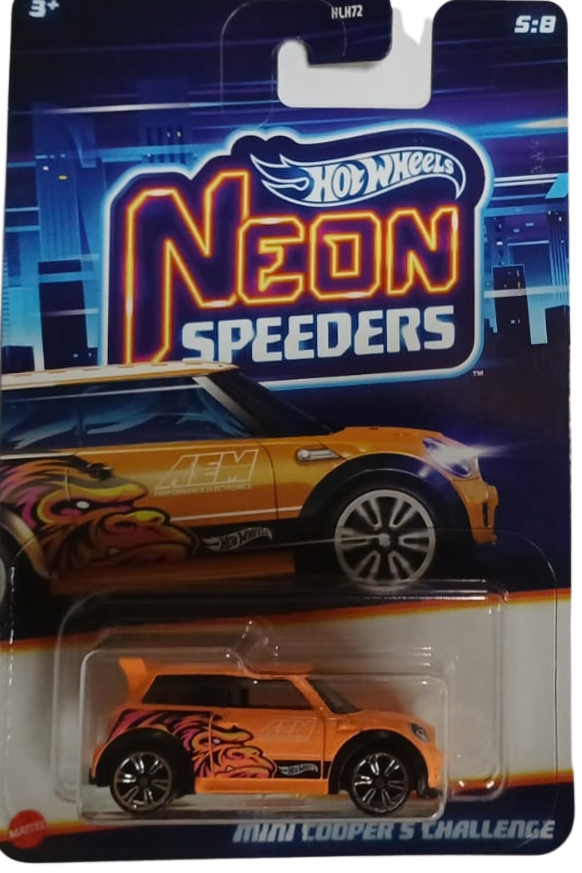 Hot Wheels© - Neon Speeders - Mini Cooper S Challenge - 5/8