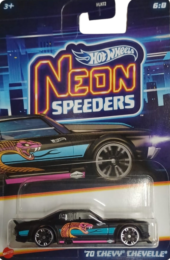 Hot Wheels© - Neon Speeders - 70 Chevy Chevelle - 6/8