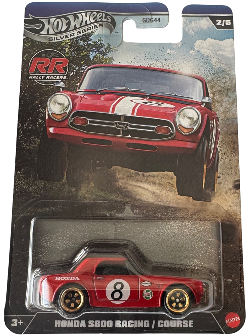 Hot Wheels© Silver Series Rally Racers - Honda S800 Racing -  2/5